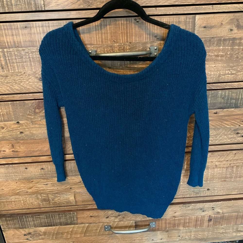 Express Twist Back Sweater